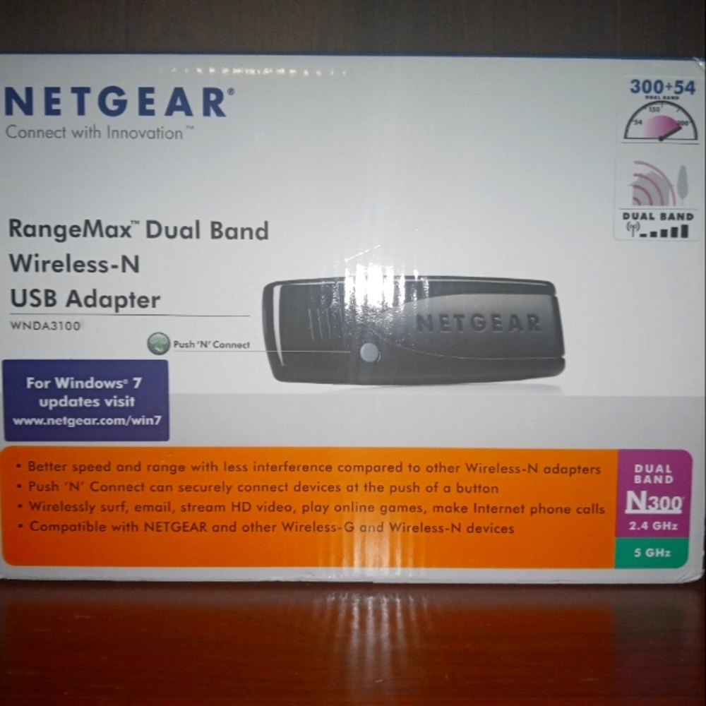 Netgear RangeMax Dual Band Wireless-N USB Adapter